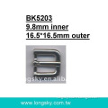 Zinc belt buckle with prong (#BK5203/9.8mm inner)